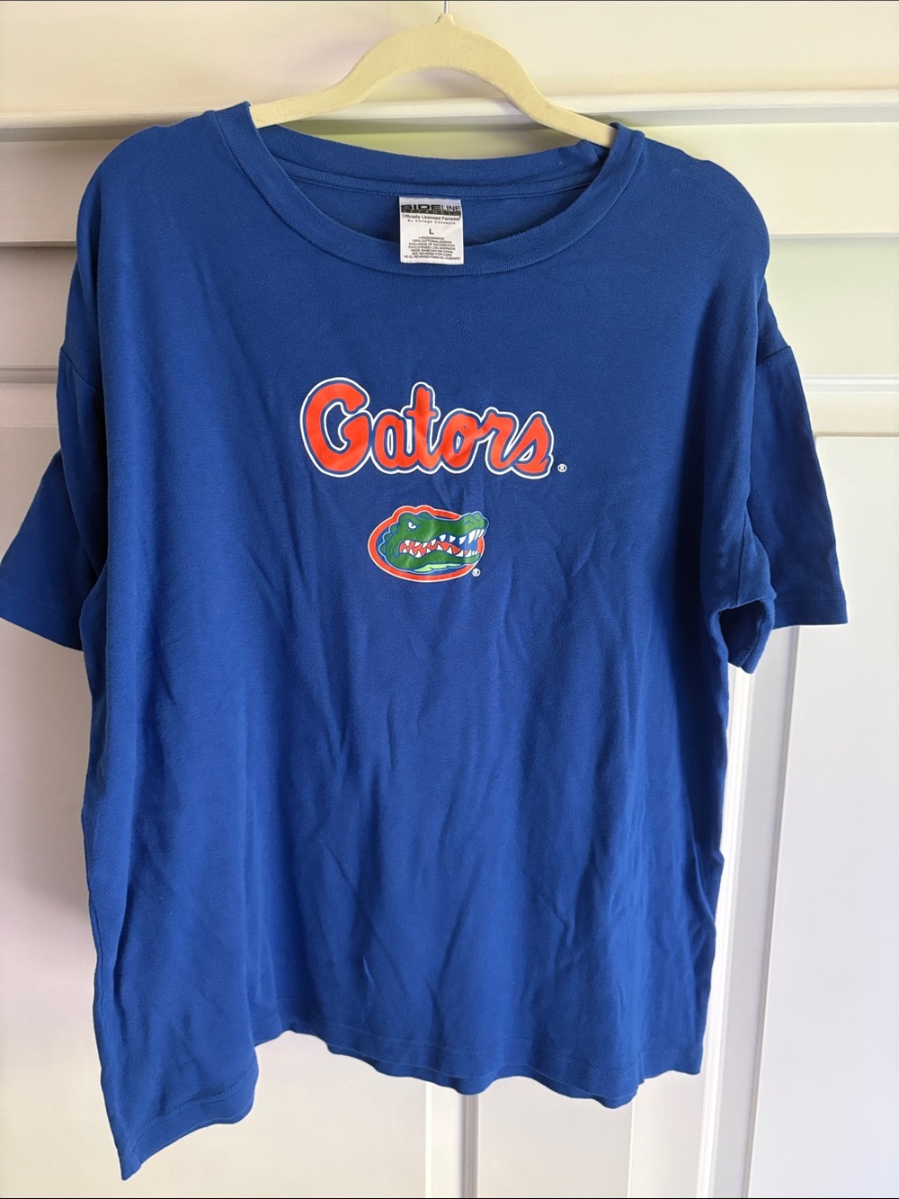 University Gators Blue Graphic Short Sleeve Tee